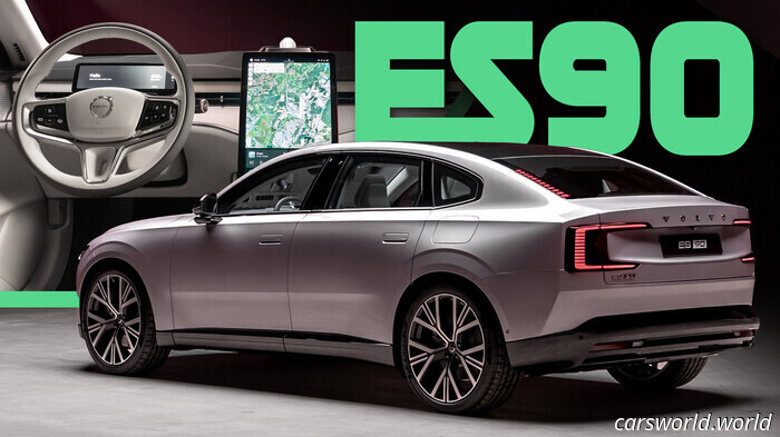 Volvo ES90 Competes with BMW i5, Offering Greater Style and Range | Carscoops